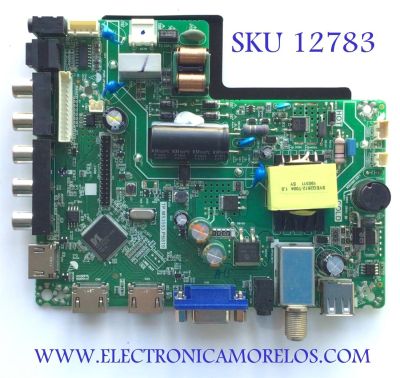 MAIN FUENTE PARA TV SCEPTRE / NUMERO DE PARTE TP.MS3553.PB819 / 453561 / A19030344-0A00007 / DISPLAY HV320FHB-N02 / MODELO H32	